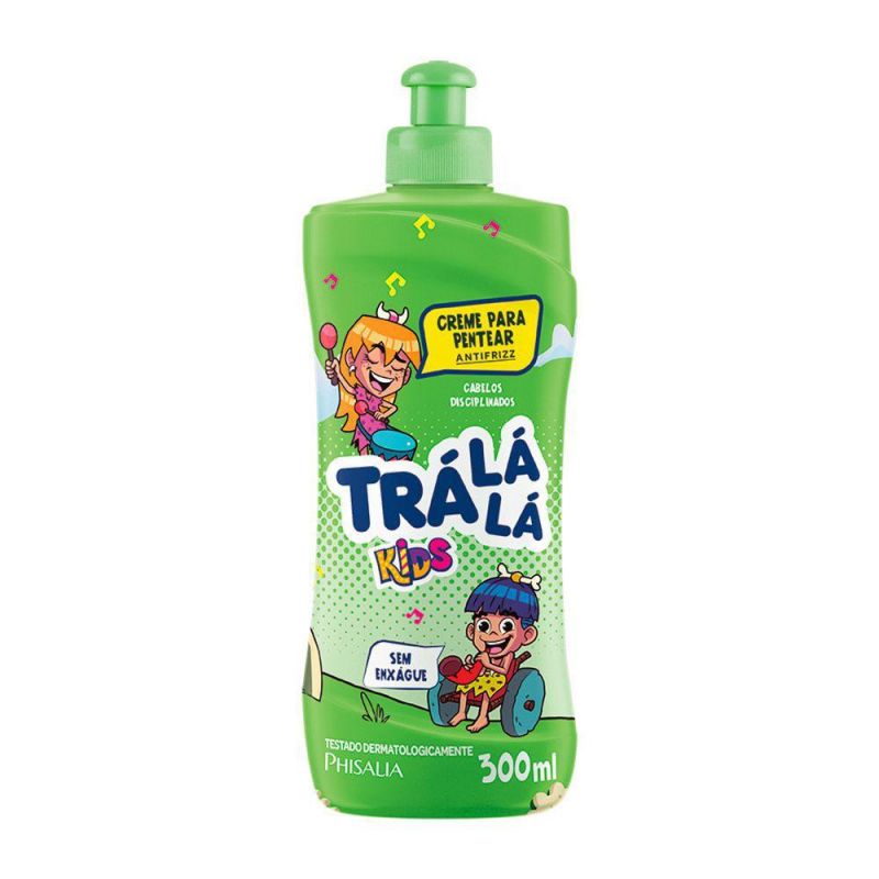 CREME PARA PENTEAR TRA LÁ LÁ KIDS ANTI-FRIZ 300ML