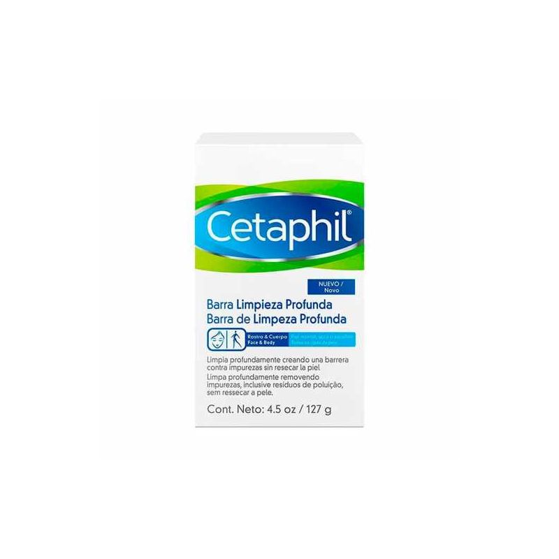 CETAPHIL SABONETE EM BARRA LIMPEZA PROFUNDA 127G 