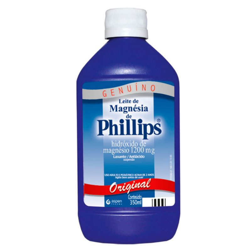 LEITE MAGNESIA PHILLIPS TRADICIONAL 350ML