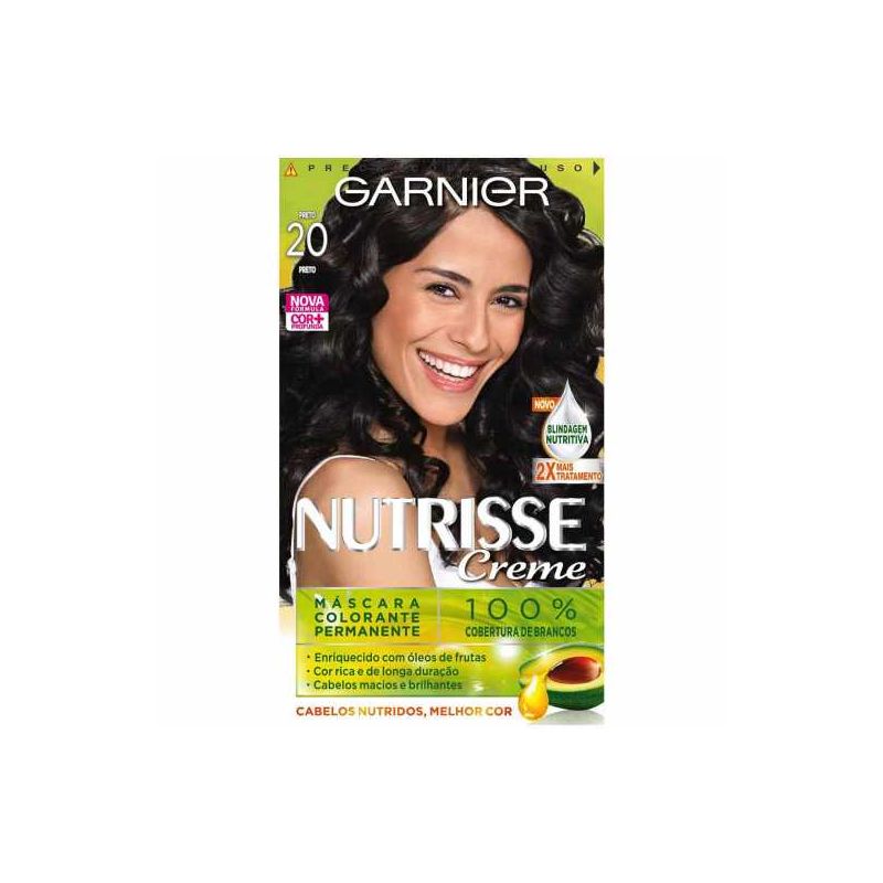 TINTURA NUTRISSE 20 PRETO ++