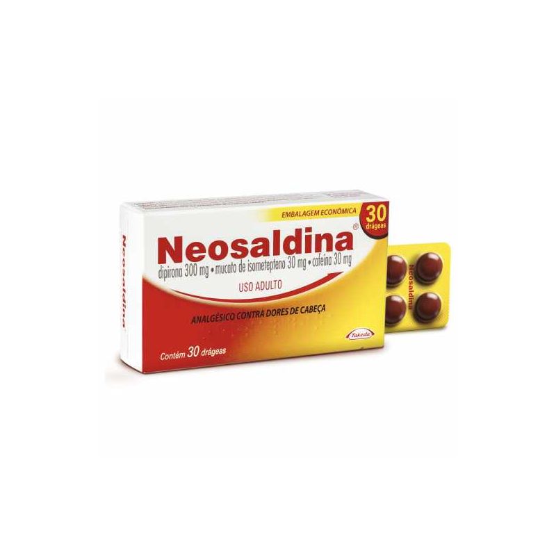 NEOSALDINA COM 30 DRÁGEAS