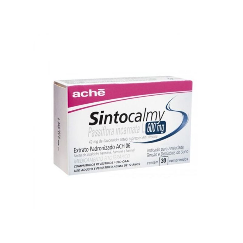 SINTOCALMY 600MG COM 30 COMPRIMIDOS