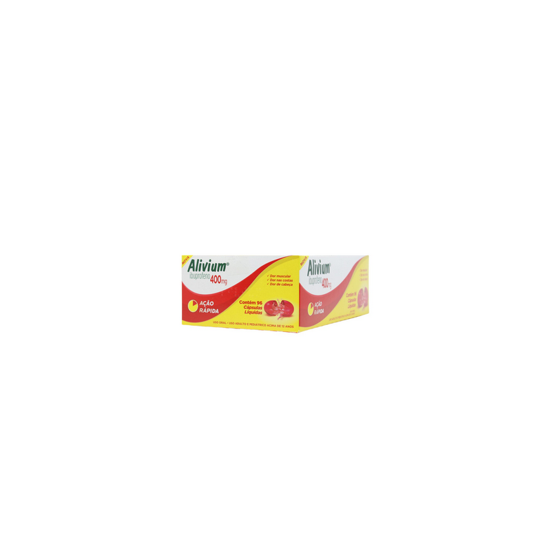 ALIVIUM 400MG COM 3 CÁPSULAS     CX C/32