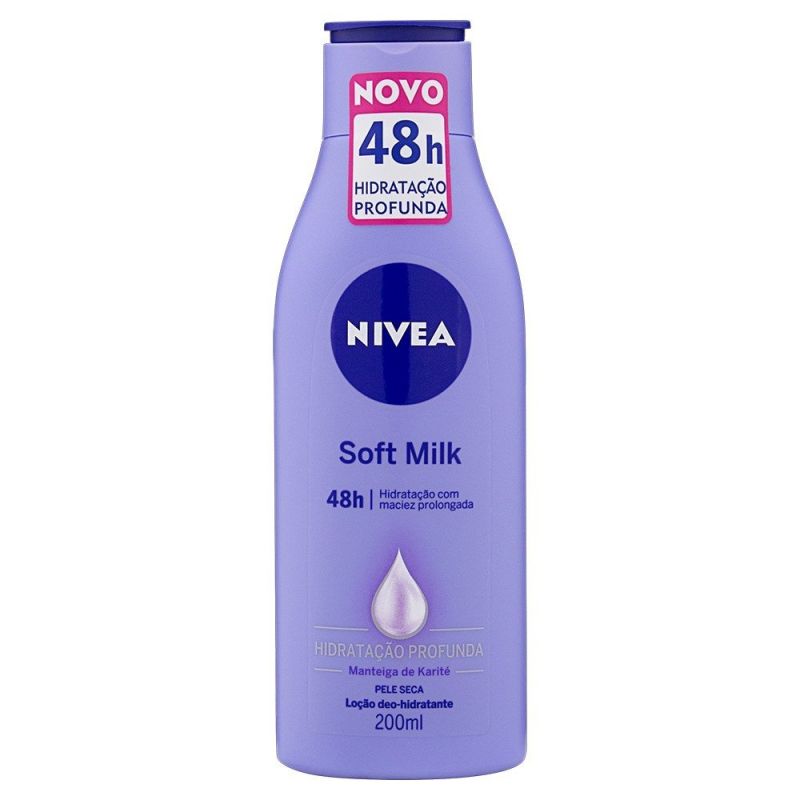 HIDRATANTE NIVEA SOFT MILK COM 200ML