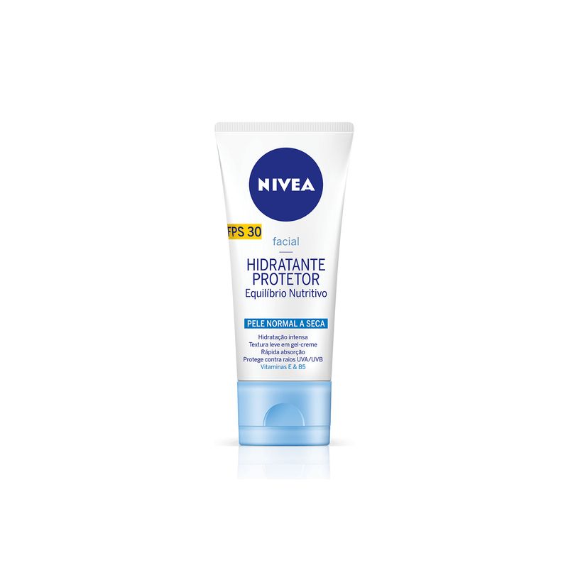HIDRATANTE NIVEA PELE NORMAL SECA FPS30 COM 50G