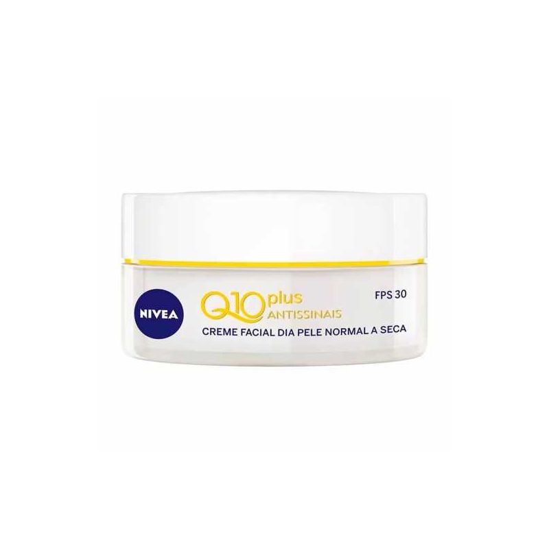 CREME FACIAL NIVEA Q10 PLUS ANTISSINAIS DIA FPS30 50G