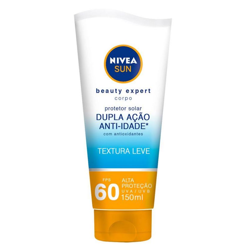 PROTETOR SOLAR NIVEA SUN NTI-IDADE FPS60 COM 150ML