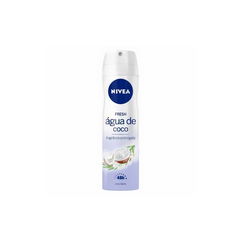 DESODORANTE AEROSOL NIVEA FRESH ÁGUA DE COCO 150ML