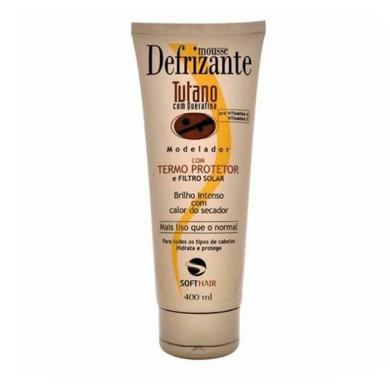 DEFRIZANTE SOFT HAIR TUTANO COM QUERATINA 400ML