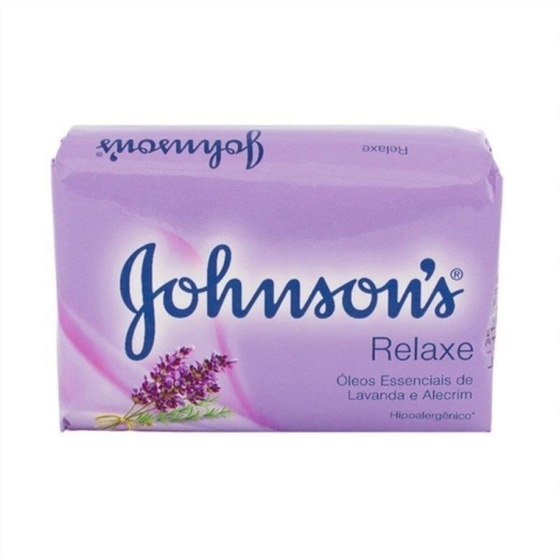 SABONETE EM BARRA JOHNSON´S RELAXE LAVANDA E ALECRIM 90G