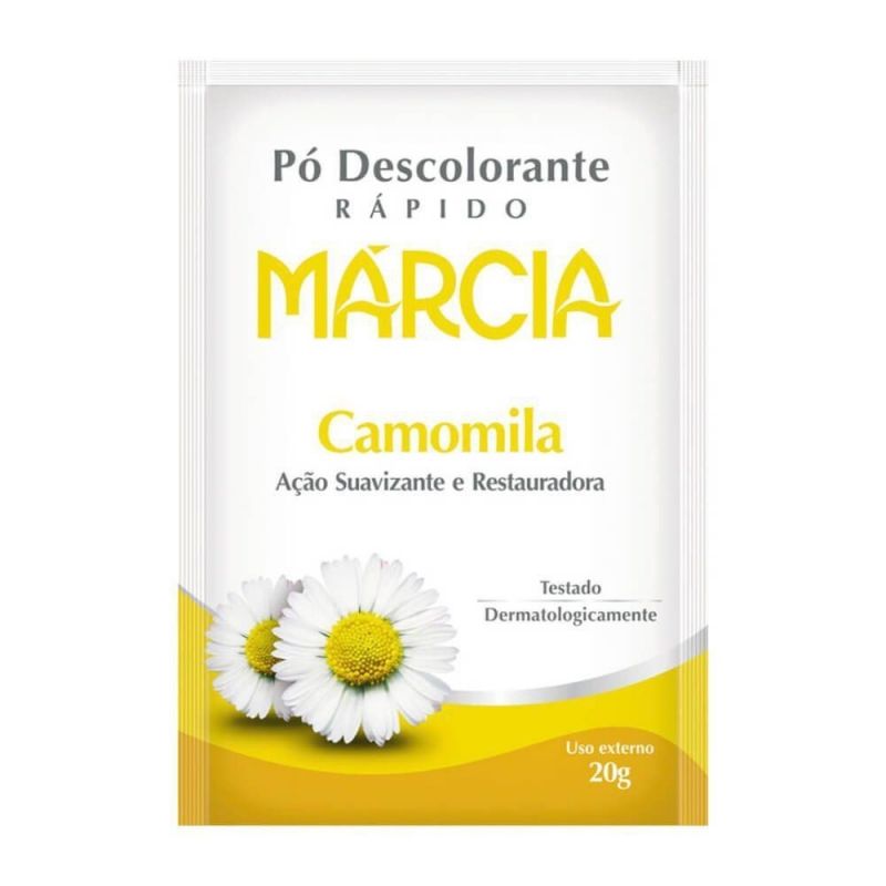 PÓ DESCOLORANTE MÁRCIA CAMOMILA 20G