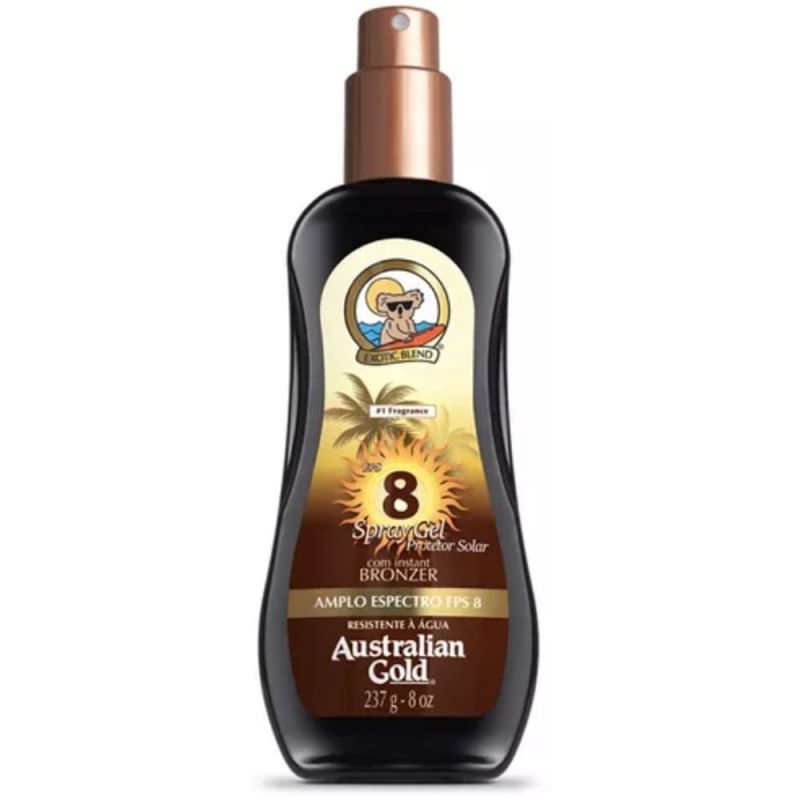 SPRAY GEL COM INSTANT BRONZER FPD 8