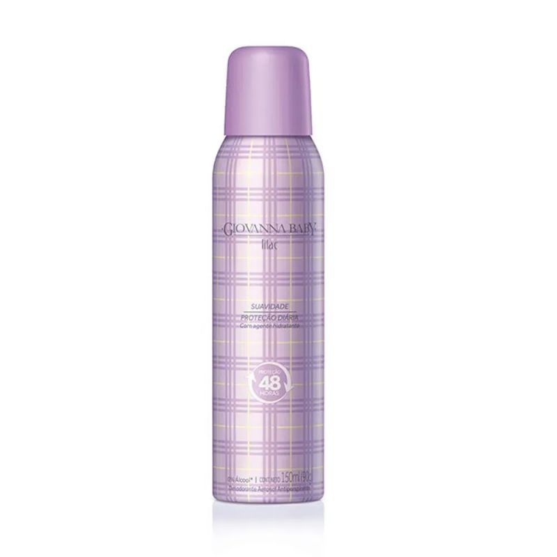 DESODORANTE AEROSOL GIOVANNA BABY LILAC 150ML