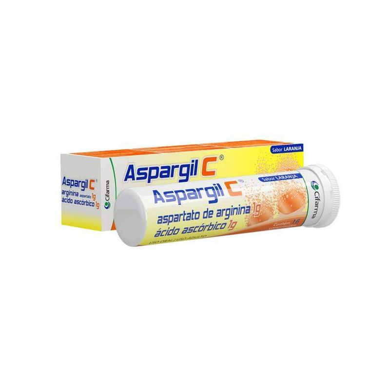 ASPARGIL-C EFERVECENTE 1g COM 10COMPRIMIDOS  CIFARMA