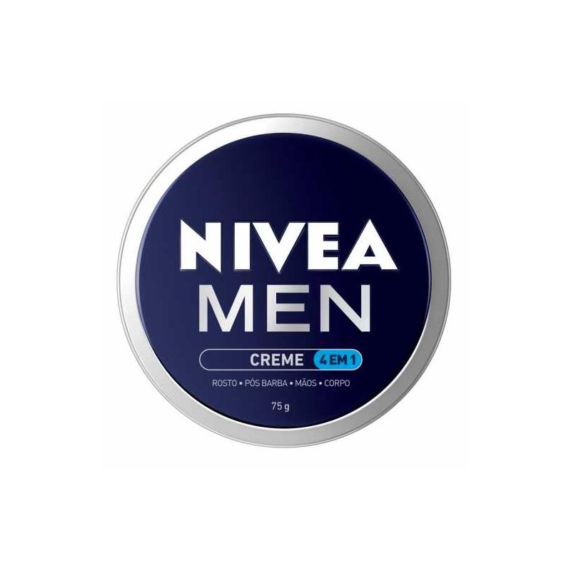 CREME HIDRATANTE NIVEA MEN 4 EM 1 LATA 75G