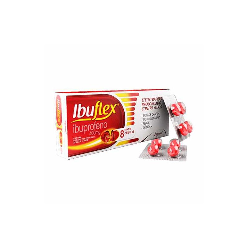 IBUFLEX COM 8 CÁPSULAS-LEGRAND-