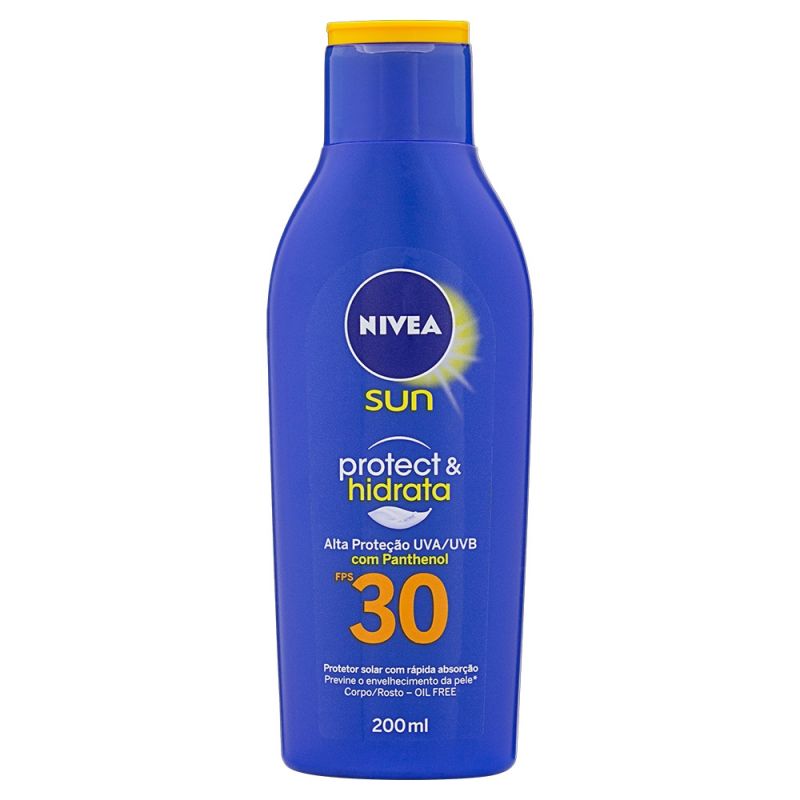 PROTETOR SOLAR NIVEA SUN FPS 30 COM 200ML