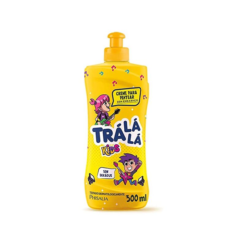 CREME PARA PENTEAR TRA LÁ LÁ KIDS  DESEMBARAÇANTE 300ML