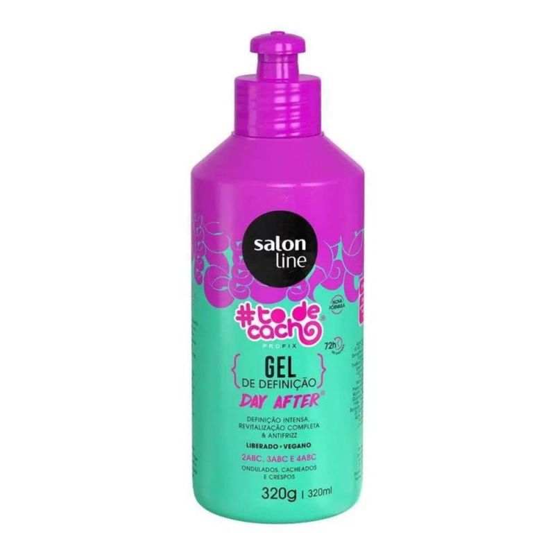 GEL DE DEFINIÇÃO SALON LINE #TO DE CACHO DAY AFTER 320G