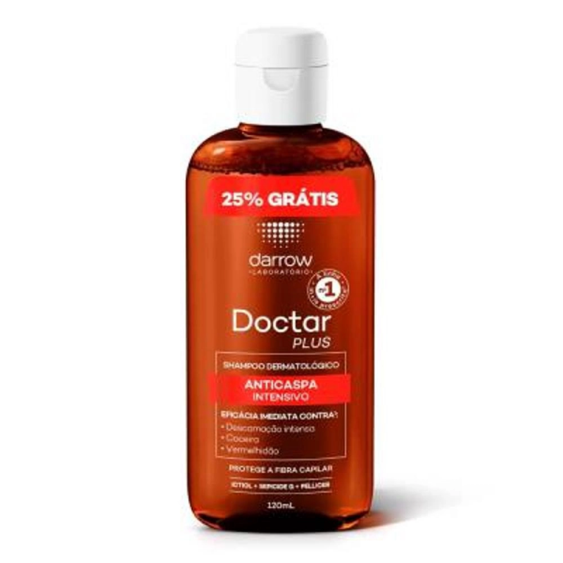 SHAMPOO ANTICASPA DOCTAR PLUS COM 120 ML