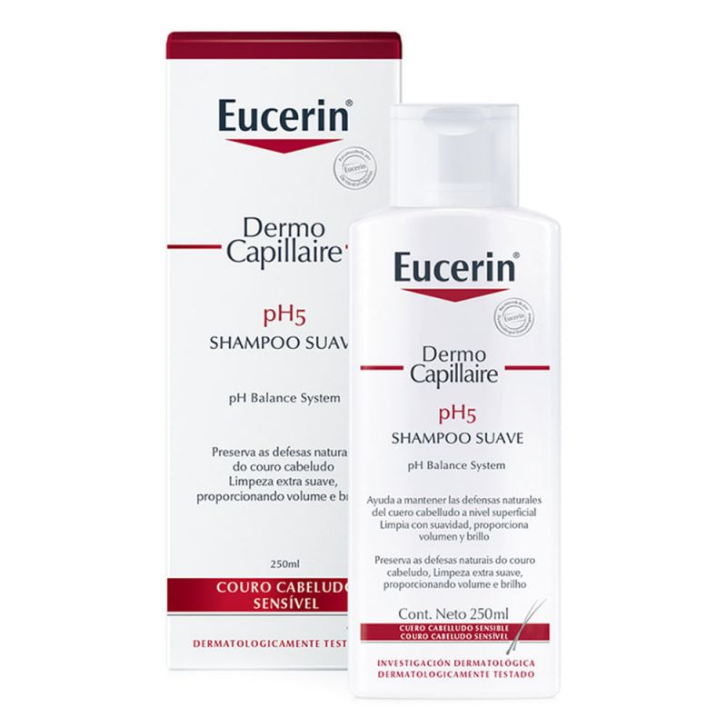 EUCERIN DERMO CAPILLAIRE PH5 SAMPOO SUAVE 250ML
