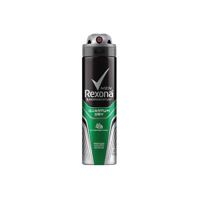 DESODORANTE AEROSOL REXONA QUANTUM DRY 150ML