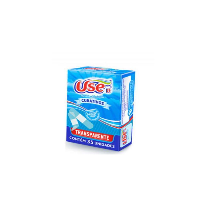 CURATIVOS USE IT TRANSPARENTE COM 35 UNIDADES