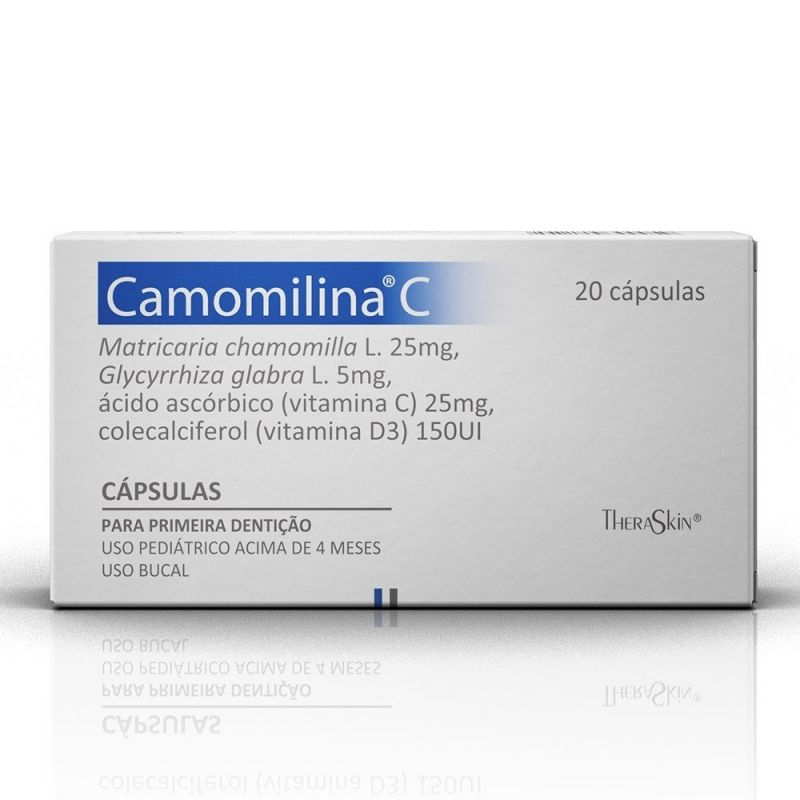 CAMOMILINA C COM 20 CÁPSULAS 