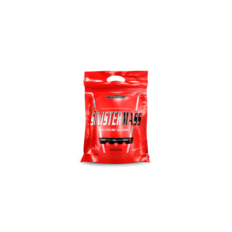 HIPERCALÓRICO SINISTER MASS INTEGRALMEDICA MORANGO 3KG