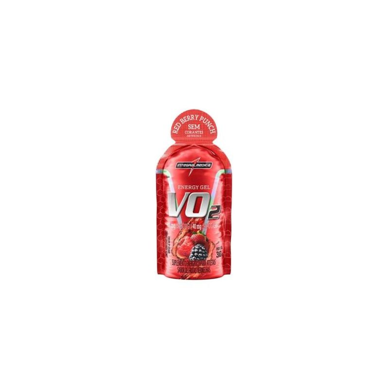 ENERGY GEL VO2 FRUTAS VERMELHAS SACHÊ COM 30G