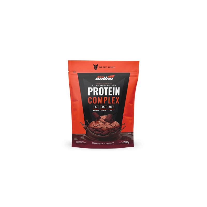 PROTEIN COMPLEX NEW MILLEN MOUSSE DE CHOCOLATE SACHÊ COM 900