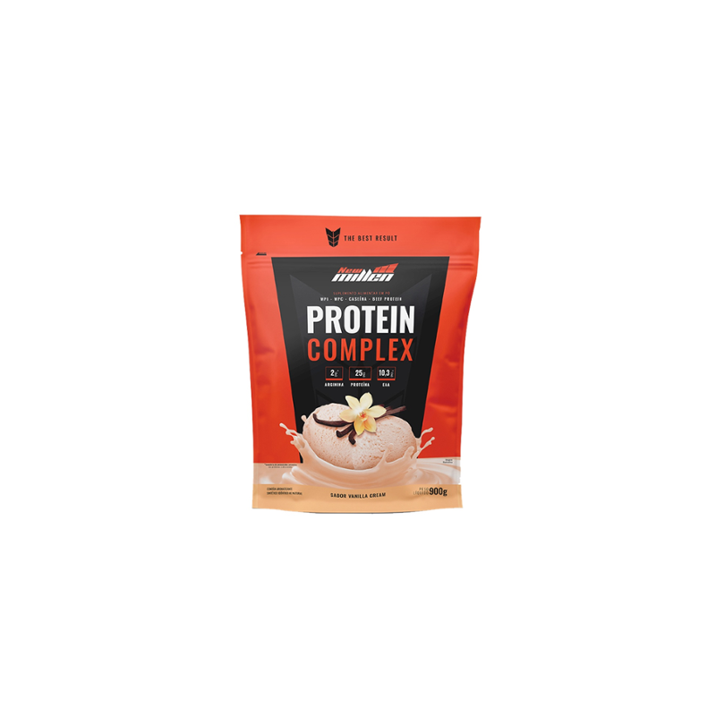 PROTEIN COMPLEX NEW MILLEN VANILLA CREAM SACHÊ COM 900G