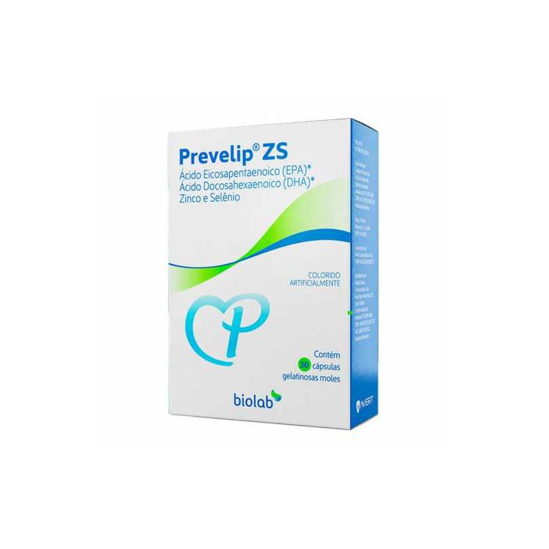 PREVELIP ZS COM 30 CAPSULAS-BIOLAB-