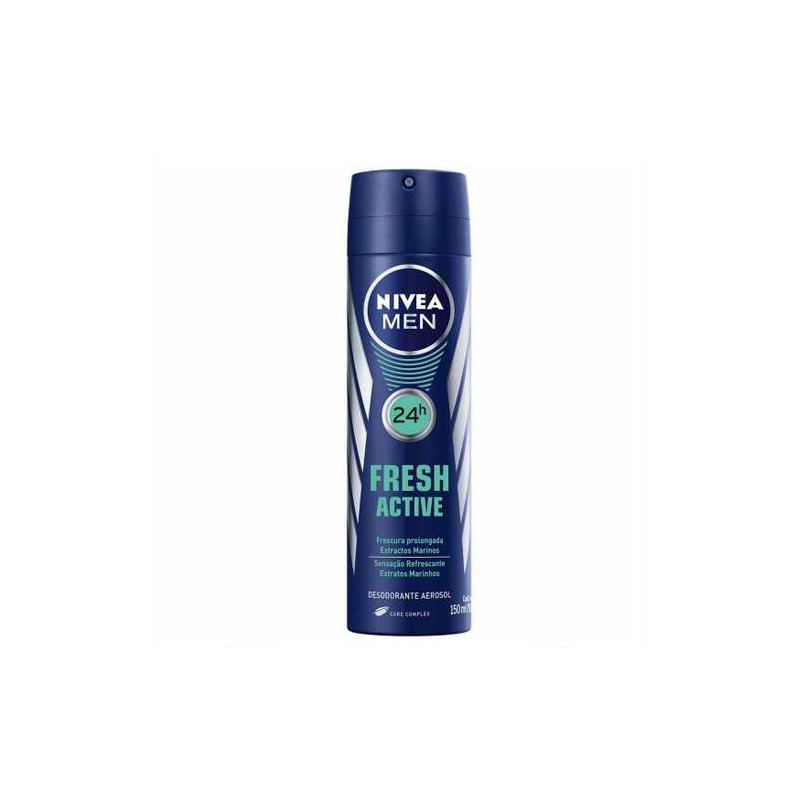 DESODORANTE AEROSOL NIVEA FOR MEN FRESH ACTIVE 150ML