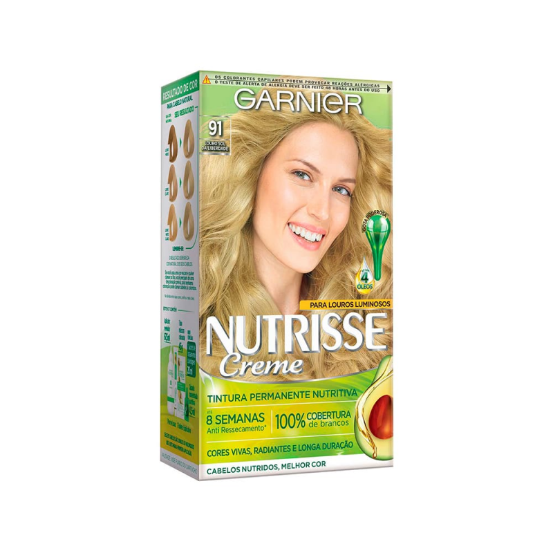 TINTURA NUTRISSE LOURO SOL DA LIBERDADE 91
