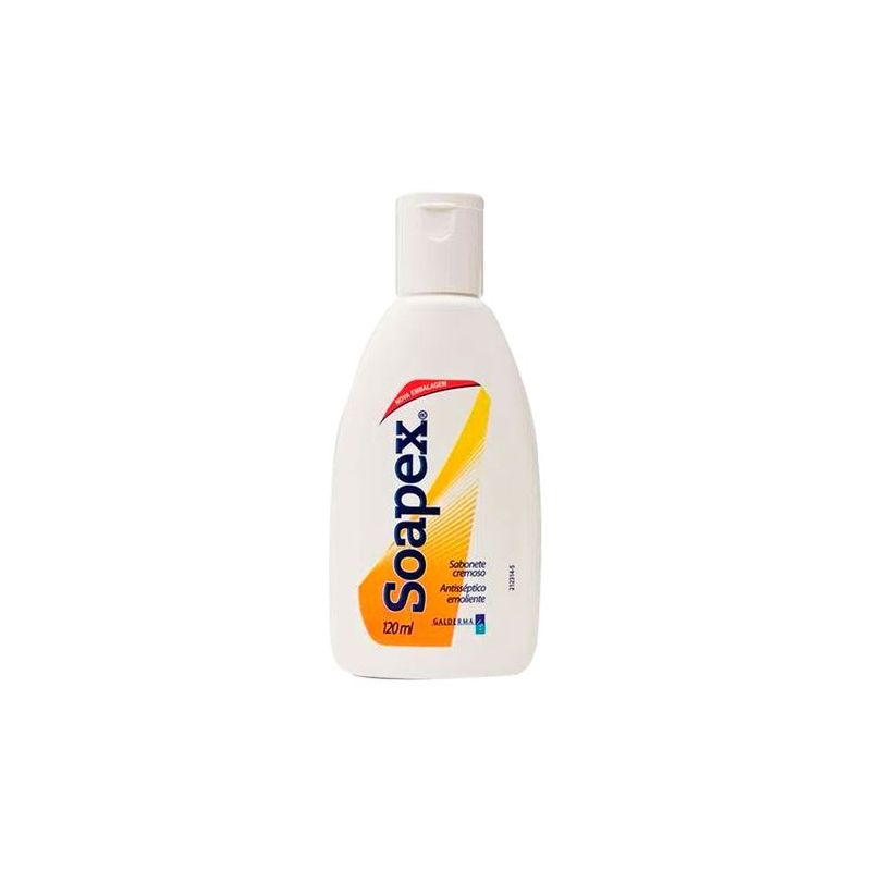 SOAPEX SABONETE CREMOSO AÇÃO ANTISSÉPTICA 120ML