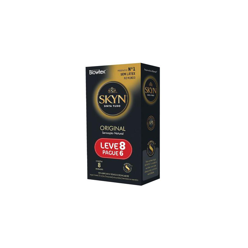 PRESERVATIVO BLOWTEX SKYN ORIGIN LEVE 8 PAGUE 6