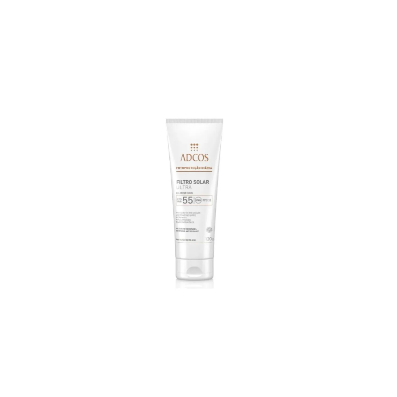 FILTRO SOLAR FACIAL GEL CREME ULTRA FPS 55 ADCOS 120G