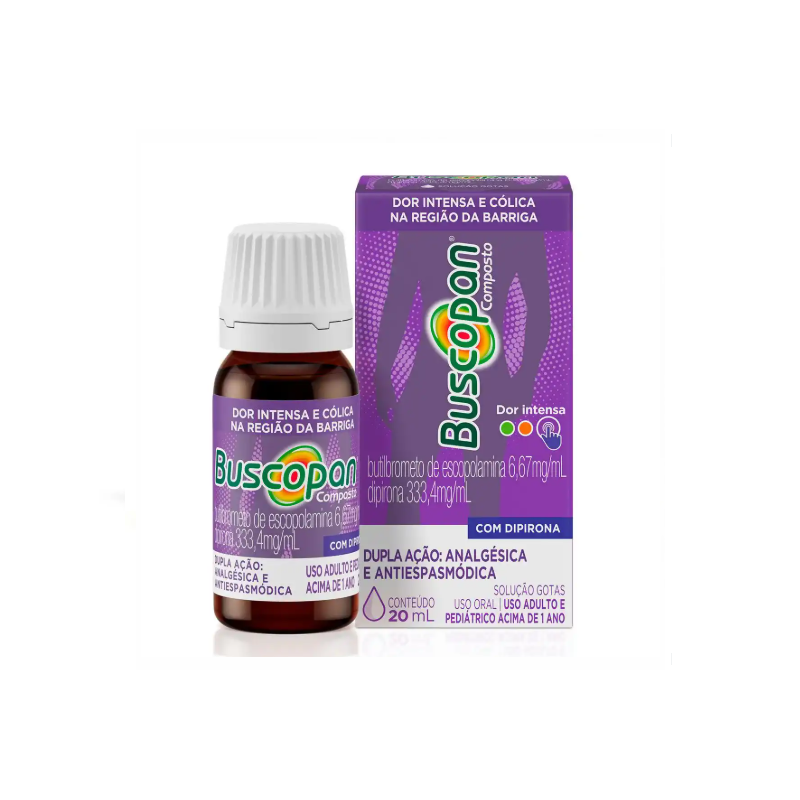 BUSCOPAN COMPOSTO GOTAS COM 20ML
