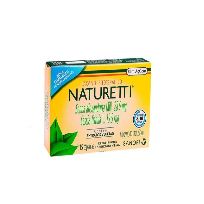 NATURETTI COM 16 CÁPSULAS SEM ACUCAR