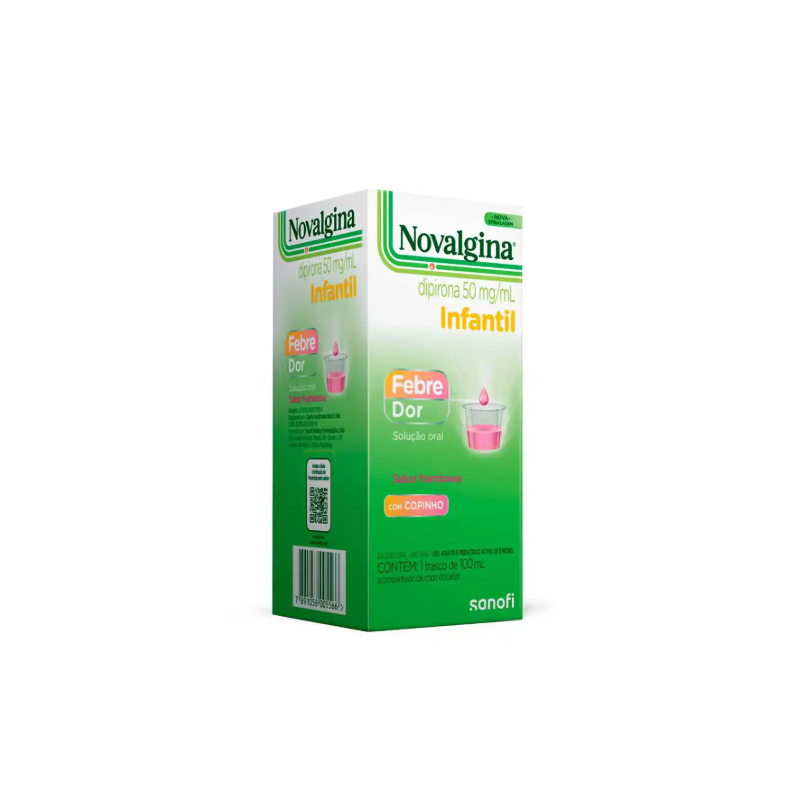 NOVALGINA 50MG INFANTIL COM 100ML SANOFI