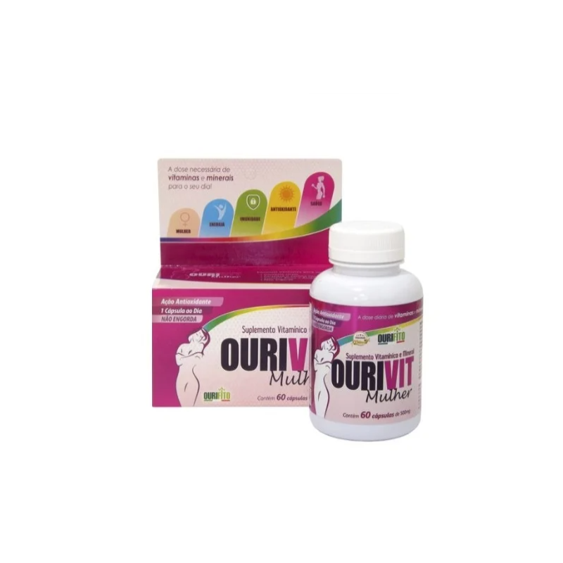 OURIVIT MULHER C/60 CAPS