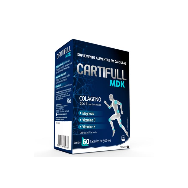CARTIFULL MDK 500MG COM 60 CAPSULAS