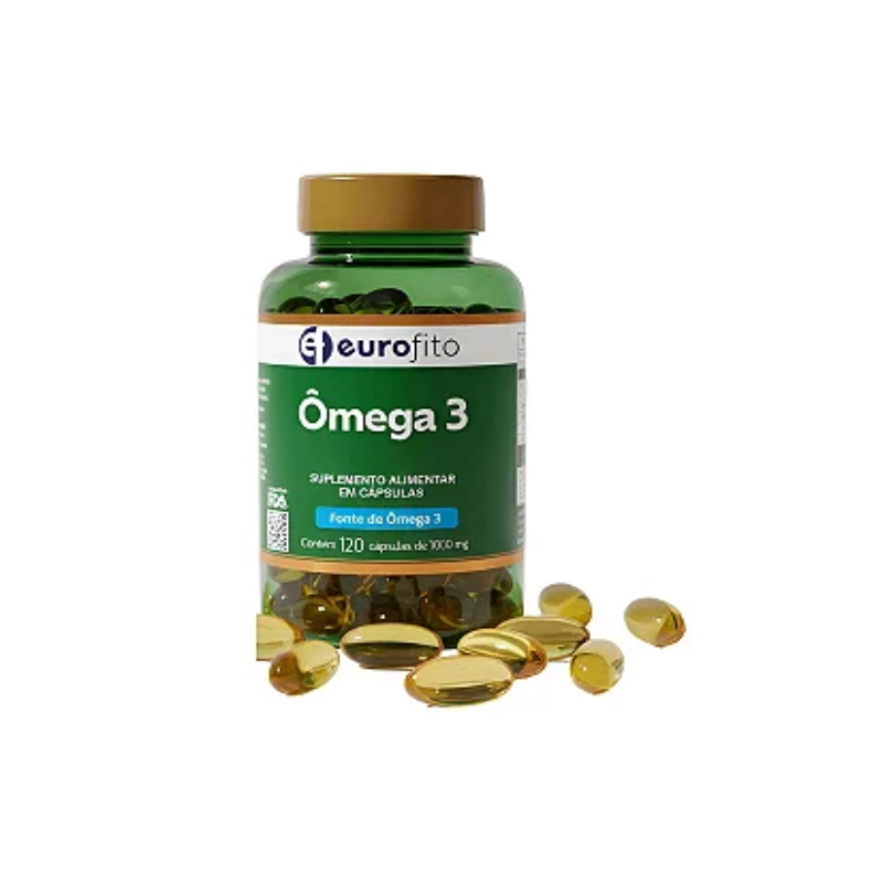 EUROFITO OMEGA 3 1000MG COM 120 CAPSULAS