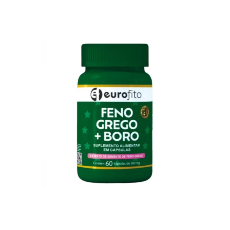 FENO GREGO + BORO  COM 60 CAPSULAS