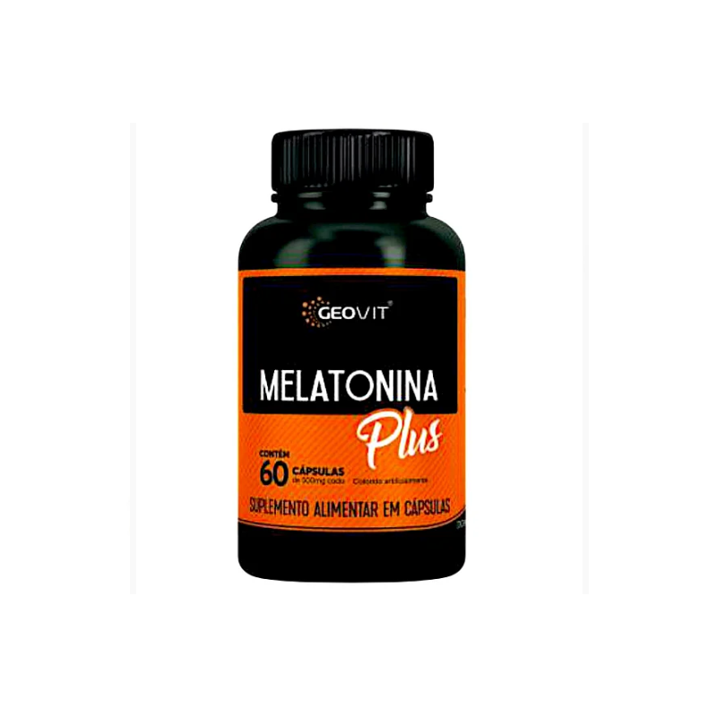 GEOVIT MELATONINA PLUS 500MG COM 60 CAPSULAS