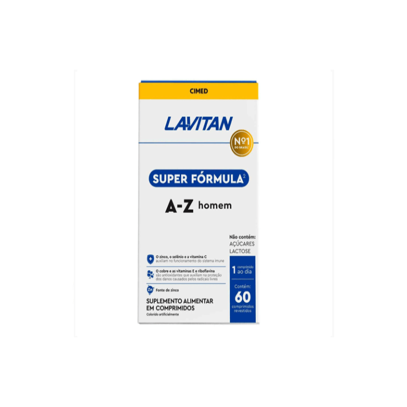 LAVITAN MULTI HOMEM 5G COM 60 COMPRIMIDOS