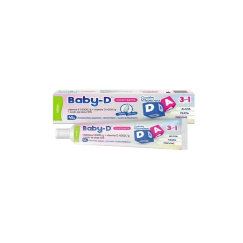POMADA BABY-D CICATRIZANTE COM 45G