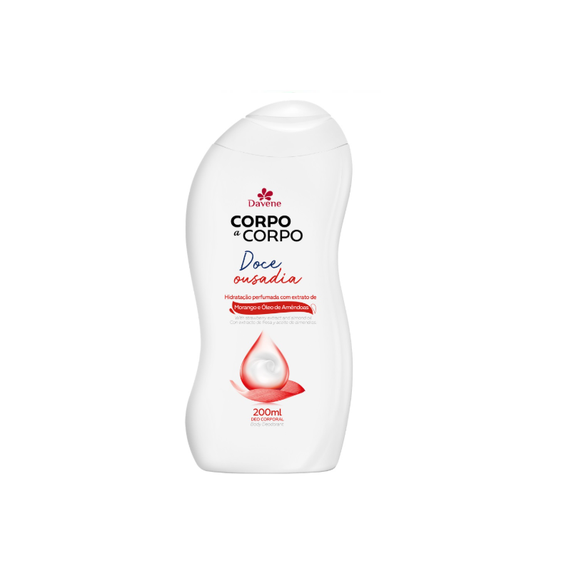 HIDRATANTE CORPO A CORPO DOCE OUSADIA 200ML VALIDADE 03/2026