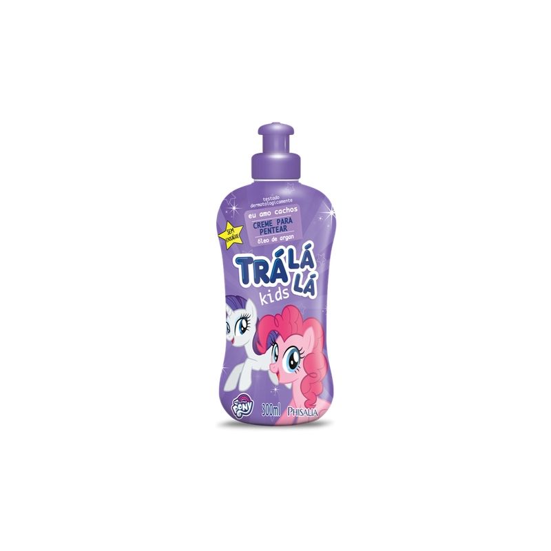 CREME PARA PENTEAR TRA LÁ LÁ KIDS EU AMO CACHOS 300ML
